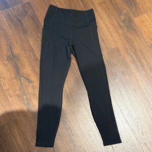 Fabletics Black Leggings with Pockets Medium M